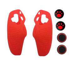 Compatible With PlayStation 5, 2pcs Split Silicone Protective Covers + 4pcs Joystick Caps Set, Dust-Proof, Scratch-Resistant, Anti-Slip, Enhanced Gaming Control Feel - View 10