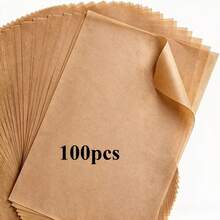 Baking Parchment Paper, Pre-Cut Baking Parchment Sheets For Baking, Grilling, Air Fryer, Steaming, Unbleached Non-Stick Parchment Paper For Bread, Cupcakes, Cookies,Food Paper,Kitchen Essentials,Air Fryer Paper Liners,Kitchen Accessories - View 2
