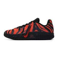 Nike 新款 Ja 3 Morant 第三代大童吸震性能籃球鞋 - 黑色/紅色 - 查看 7