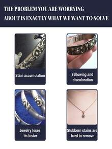 Jewelry Oxidation Layer Cleaning & Polishing Liquid, Gold Ring Necklace Jewelry Stain Removal & Anti-Oxidation Cleaner - Liquid - View 5