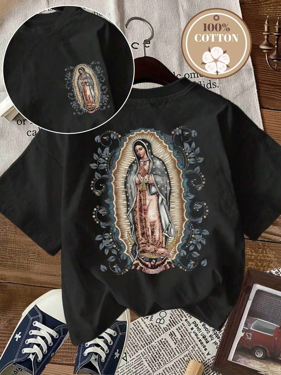 Women T-Shirts - 黑色 - 查看 1