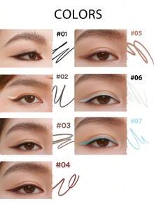 Little Ondine 雙頭凝膠眼線筆 03，定義與暈染，羽毛填充粉末，微刃效果，不拉扯配方，適合眼皮下垂眼型，初學者友善，健身耐用，適合忙碌早晨，0.06g/0.002oz - # 03 - 查看 9