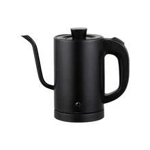 Swan-Neck Handheld Brewing Electric Kettle, 304 Stainless Steel, 600W Fast Heating, 27oz Capacity, Intelligent Temperature Control, Compact Coffee & Tea Maker,800ml - US B Type Plug(110-127V) - View 9