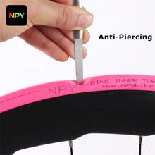 1pc TPU Ultra-Light Mountain Bike Inner Tube 29 Inch Bicycle TPU Material Inner Tube 45mm French Valve Ultra-Light - Apricot - View 4