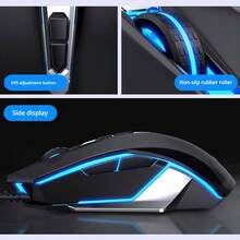 AOC 有線電競鍵盤滑鼠套裝，68鍵機械手感 RGB 背光電腦遊戲鍵盤 - 查看 9