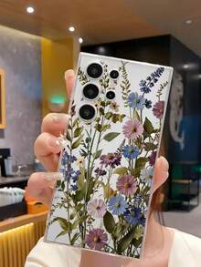 1件彩色透明TPU手機殼，花卉圖案與蝴蝶元素，適用於 16/16 Pro/16 Pro Max/16 Plus/7/8/7 Plus/8 Plus/X/Xs/Xr/Max/11/11 Pro/11 Pro Max/12/12 Pro/12 Pro Max/12 Mini/13/13 Pro/13 Pro Max/13 Mini/14/14 Pro/14 Plus/14 Pro Max/15/15 Pro/15 Plus/15 Pro Max/17/17 Pro/17 Pro Max/17 Ai，春季禮物 - 彩色 - 查看 5