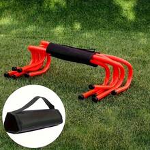 2/3pcs Speed Training Hurdle Portable Carry Bag, Speed Training Hurdle Accessories, Agility Circle Storage Carry Bag, Agility Training Equipment, Football Training Equipment, Premium Fabric, Reinforced Stitching - Black - View 3