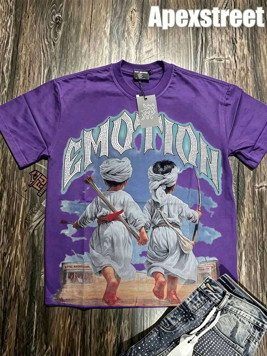 Women T-Shirts - 紫色 - 查看 1
