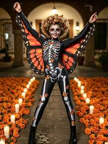 Tween Girls Costumes - Black - View 2