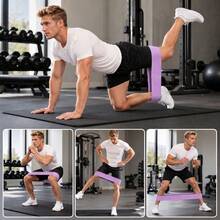 Adjustable Kegel Trainer Inner Thigh Adductor Hip Exerciser For Pelvic Floor Muscle With Band - 紫色 - 查看 3