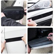New 3D Anti-Scratch Waterproof Anti-UV Car Door Sill Protector Sticker, Nano Carbon Fiber DIY Adhesive, Car Side Mirror Protection Tape, Car Body Bumper Anti-Scratch Sticker - A - View 4