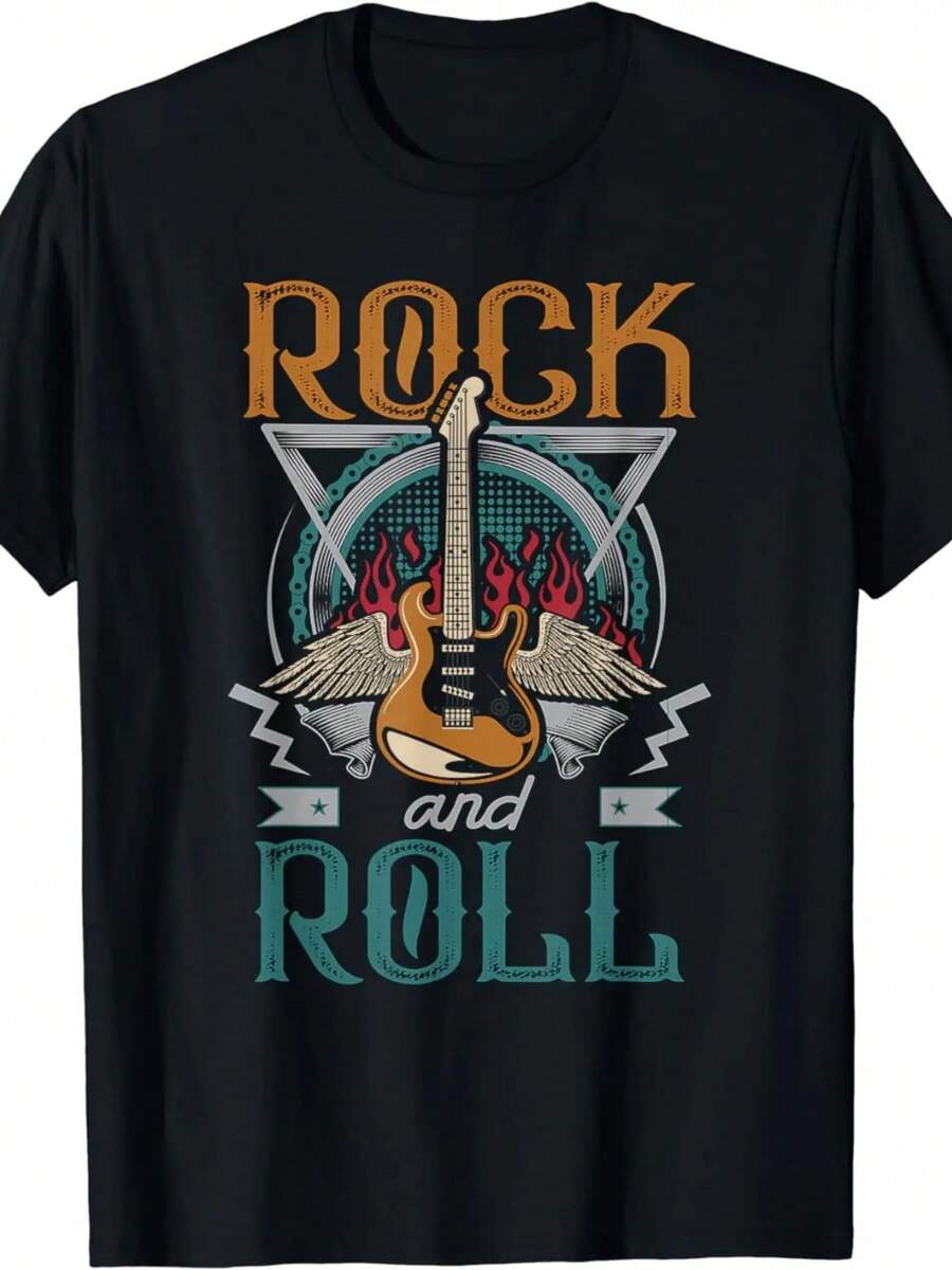 Camisetas de hombre - Negro - Ver 1
