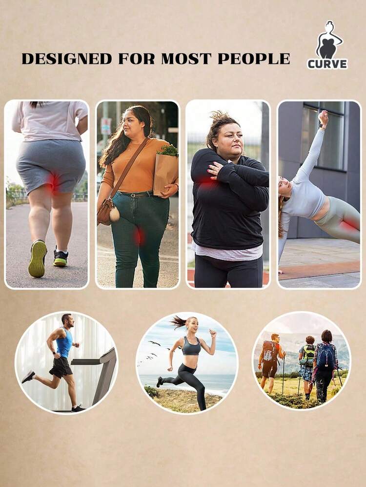 10/20pcs Women's Invisible Anti-Chafe Leg Stickers, Soft Breathable Elastic Adhesive Protectors For Running, Skirts & Daily Commute - Curved Style - View 9