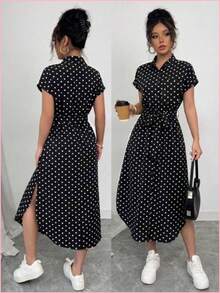 Women Long Dresses - Negro4 - View 1
