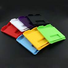 5pcs Solid Color Minimalist Desktop Folding Phone Stand, Mini Portable Multi-Angle Support, Creative Phone Holder, Multiple Colors Available, Holiday Birthday Gift, Desktop Phone Stand - Multicolor - View 2