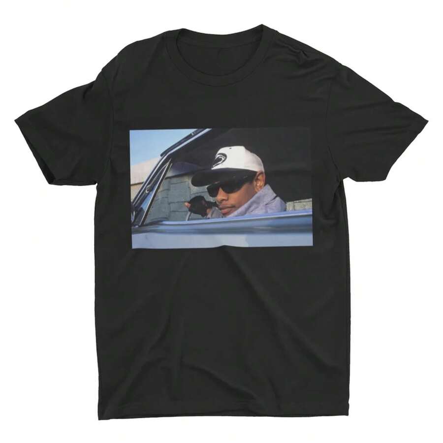 Men Sports Tees & Tanks - 黑色 - 查看 1