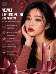 3CE Velvet Lip Glaze #01 4g,柔霧啞光妝效,慕斯質地輕盈滑順不乾澀,顯色可疊加,瞬間將暖膚色提亮至冷白色 - 查看 3
