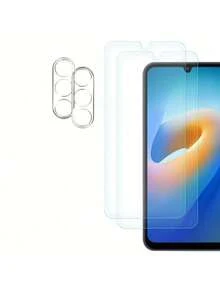 2+2件組 相容 Galaxy A57/A56/A37/A55/A35/A36/A26 高品質鋼化玻璃螢幕保護貼 + 鏡頭保護貼 防刮 無氣泡 - 無色 - 查看 31