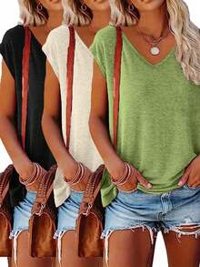 Women T-Shirts - Different Colored 7 - View 1