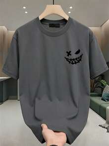Men T-Shirts - Dark Grey - View 2