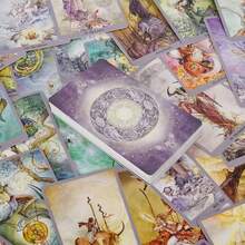 12X7cm Shadowscapes Tarot 78 Cards/Set Beautiful Purple Design For Friends Gift Board Game Holiday Party Leisure Funny Games - Multicolor - View 5