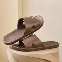 1 Pasang Sandal Rumah Dalam Ruangan Bersol Lembut Nyaman Tenang Senyap untuk Kamar Mandi dan Shower, Ringan Anti Selip Portabel, Sandal Sejuk - sandal - View 6