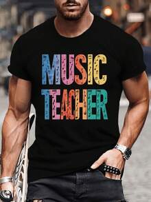 Camisetas de hombre - Negro - Ver 1