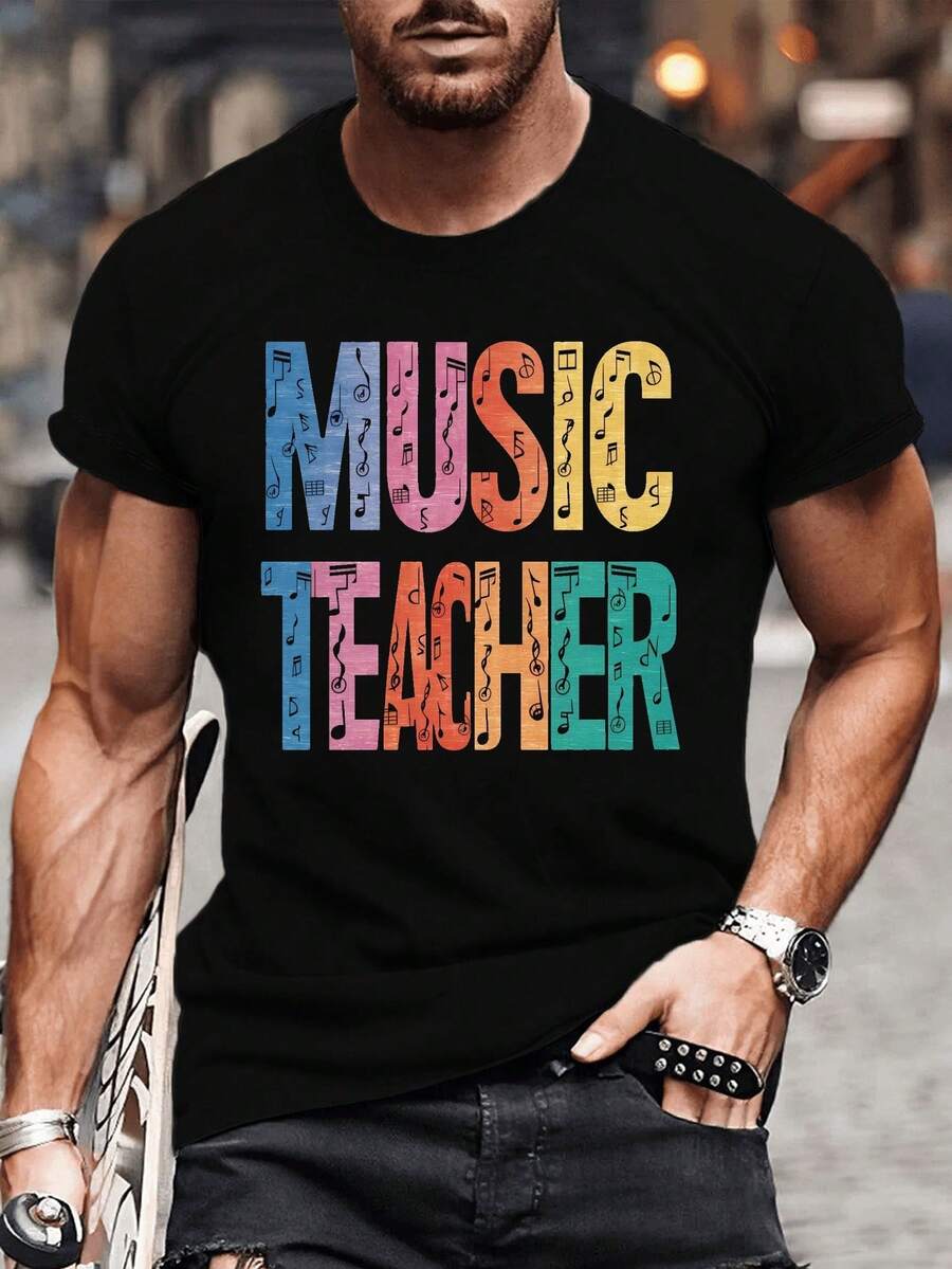 Camisetas de hombre - Negro - Ver 1