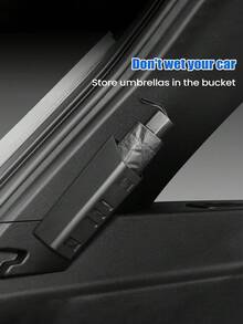 Car Umbrella Bucket Universal Waterproof Leakproof | Vehicle Interior Umbrella Storage For Automotive Sedan SUV RV Trunk - A - View 2