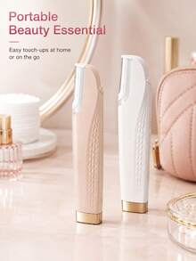 Ultrasonic Facial Razor, Exfoliating Dead Skin And Peach Fuzz, Rechargeable, Electric Facial Shaver With LED Light And 6 Replacement Blades, 90mAh Lithium Battery Capacity, Suitable For Women's Face, 3-Speed Exfoliating Tool For Removing Pimples And Dead Skin, Eyebrow And Facial Hair Remover, Perfect Holiday And Christmas Gift For Family And Friends - Multicolor - View 9