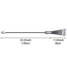 Kabel Pengisian Daya Ultra Cepat 5-in-1 120W (Tersedia dalam Dua Gaya: USB ke Type-C X5 ATAU USB ke Type-C X3 + Android X1 + Lightning X1) - Kompatibel dengan iPhone 15–17/Pro Max, Kompatibel dengan , dan Galaxy S24/S23; Kabel Pengisian Cepat Jalinan Nilon. - MultiWarna - View 4