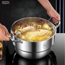 Multi-Layer Bottom Steamer Pot, Universal Stove, Large Capacity Steamer Pot, Stew Pot - View 4