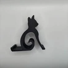 Universal Phone And Tablet Stand, Suitable For Bed, Office, Car Use, Cute Cat And Dog Design, Hands-Free Video Call, Pet Lover Must-Have Fun Shaped Phone Holder, Christmas Gift Phone Stand, Halloween Phone Stand - Multicolor - View 11