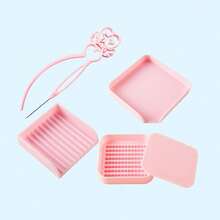 1/3/5pcs Bead Accessory Set - 2.6mm Sorting Tray Kit Includes Bead Picking Tray, Bead Pen, Bead Scoop, Tweezers, Bead Board, Alignment Tool, Convenient Scoop, Suitable For Perler/Hama Beads Crafts, Pixel Art, Classroom DIY And Bead Management, Efficient Organization And Storage. - Multicolor - View 25