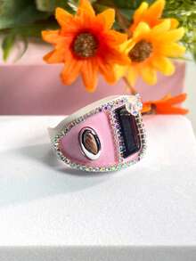 Custom New Rhinestone Electronic Prayer Bead Counter With One-Click Reset Function, Smooth Button Operation, Multiple Colors Available, Suitable For Daily Prayer, Business Activities, Entertainment Games, Knitting Counting And More - Multicolor - View 3