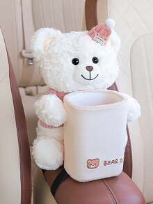 Little Bear 2合1面紙盒附防水收納盒，快速取紙，輕便易攜，適用於汽車旅行、辦公室、臥室、浴室、旅行、戶外活動、家庭聚會、收納與節日裝飾 - 彩色 - 查看 17
