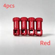 VXM 2/4/8/10/ Pcs Aluminum Alloy Presta Valve Caps, Bicycle Tubeless Tire Valve Caps, Anti-Oxidation Bicycle Valve Dust Caps - Multicolor - View 24