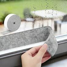 1pc Window Water-Absorbing Glass Sticker, Anti-Condensation Winter Window Sill Decal, Prevents Condensation, Self-Adhesive Felt Pad Suitable For Doors And Windows, Keeps Windows Dry And Clean, Easy To Install And Clean - A - View 1