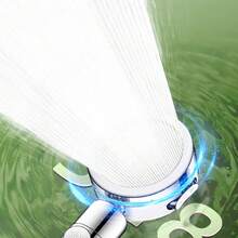 Home Shower Head - High Pressure 3-Mode Filtered Handheld Sprayer With On/Off Switch, Includes Hose And Leak-Proof Tape, Water-Saving, Suitable For Dog And Cat Grooming - Shower Head - View 4