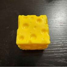 Giant Cheese Cube Stress Ball, Large Cheese Squeeze Ball, Stress Relief Toy, ASMR Sensory Anti-Stress Product, Christmas Gift, Squish>Barato, Dumpling Surprise - Multicolor - View 10