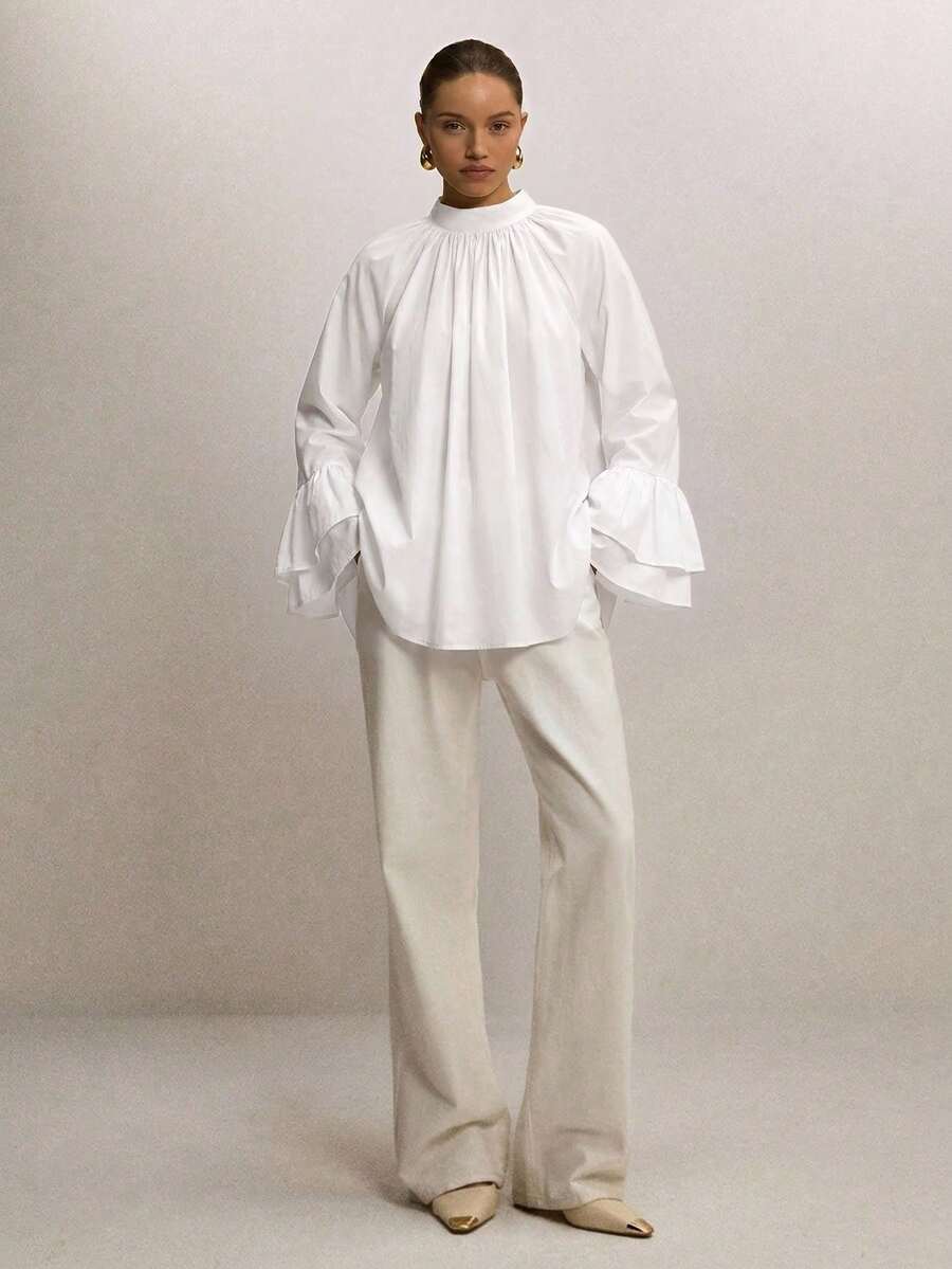 Women Blouses & Shirts - 魏斯 3 - 查看 1