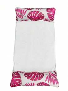Hammock Tiup Multifungsi 4-in-1 untuk Dewasa, Desain Motif Daun, Kursi Santai Terapung Tahan Air PVC Tebal, Cocok untuk Pesta Kolam Renang - Daun maple - View 9