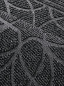 DAJIANG Polypropylene Rubber Doormat, Semi-Circular, Striped Vintage Modern Style, Mud Scraper, Non-Obstructive, Easy To Clean, Suitable For Outdoor And Indoor Entryway - 1PC - Grey - View 10
