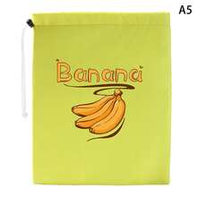 Bolsa de mantenimiento de frutas y verduras, bolsa de almacenamiento de plátano, preservación de verduras, cordón aislante antiincrustante reutilizable, 1/3 Uds. - A2 - Ver 11