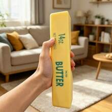 22~24cm Large Soft Butter Stick Toy, Soft And Comfortable Texture, Stress Relief Effect. Suitable As A Holiday Gift, Fun And Cute Gift Choice. Can Be Used In Party Games, Parties And Other Activities. (Random Style) - Multicolor - View 11