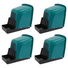 4* Chicken Nest Box Plastic Box With Nesting Boxes Used To Collect Eggs - Default - View 5