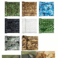 迷彩遮陽網，輕量耐用，適用於庭院、花園、戶外裝飾、叢林狩獵、隱蔽射擊、露營、攝影等場合 - 多色 - 查看 6