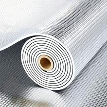 1 Roll Glue-Free Summer Heat Insulation Sunshade Film - Equipped With Round Adhesive Strips, No Drilling Required For Installation, Can Block Sunlight, Suitable For Bedroom, Balcony, Roof, RV, Glass Doors And Windows. - Heat Insulation; Membrane - View 11