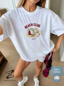 Women T-Shirts - 白色 - 查看 1