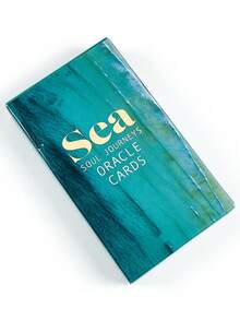 1 BoxSea Soul Journeys Oracle 48 Cards, Ocean Healing Divination Deck Oracle Cards Used For Self-Care, Daily Meditation, And Daily Guidance. - Multicolor - View 11